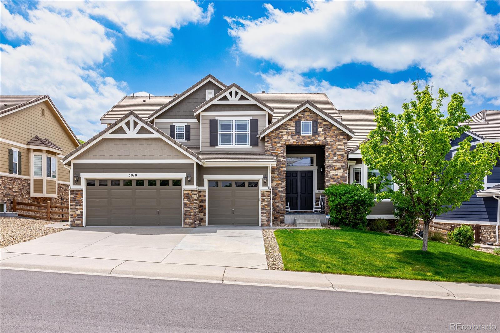 5010  Persimmon Lane, castle rock  House Search MLS Picture