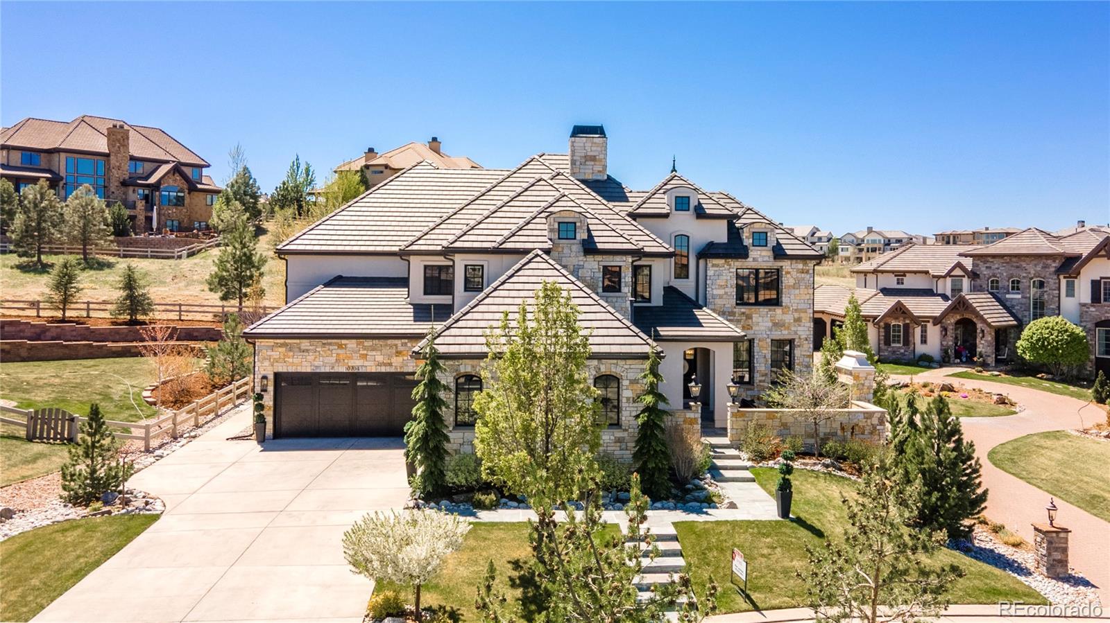 10704  Flowerburst Court, highlands ranch MLS: 6183717 Beds: 7 Baths: 7 Price: $3,349,000