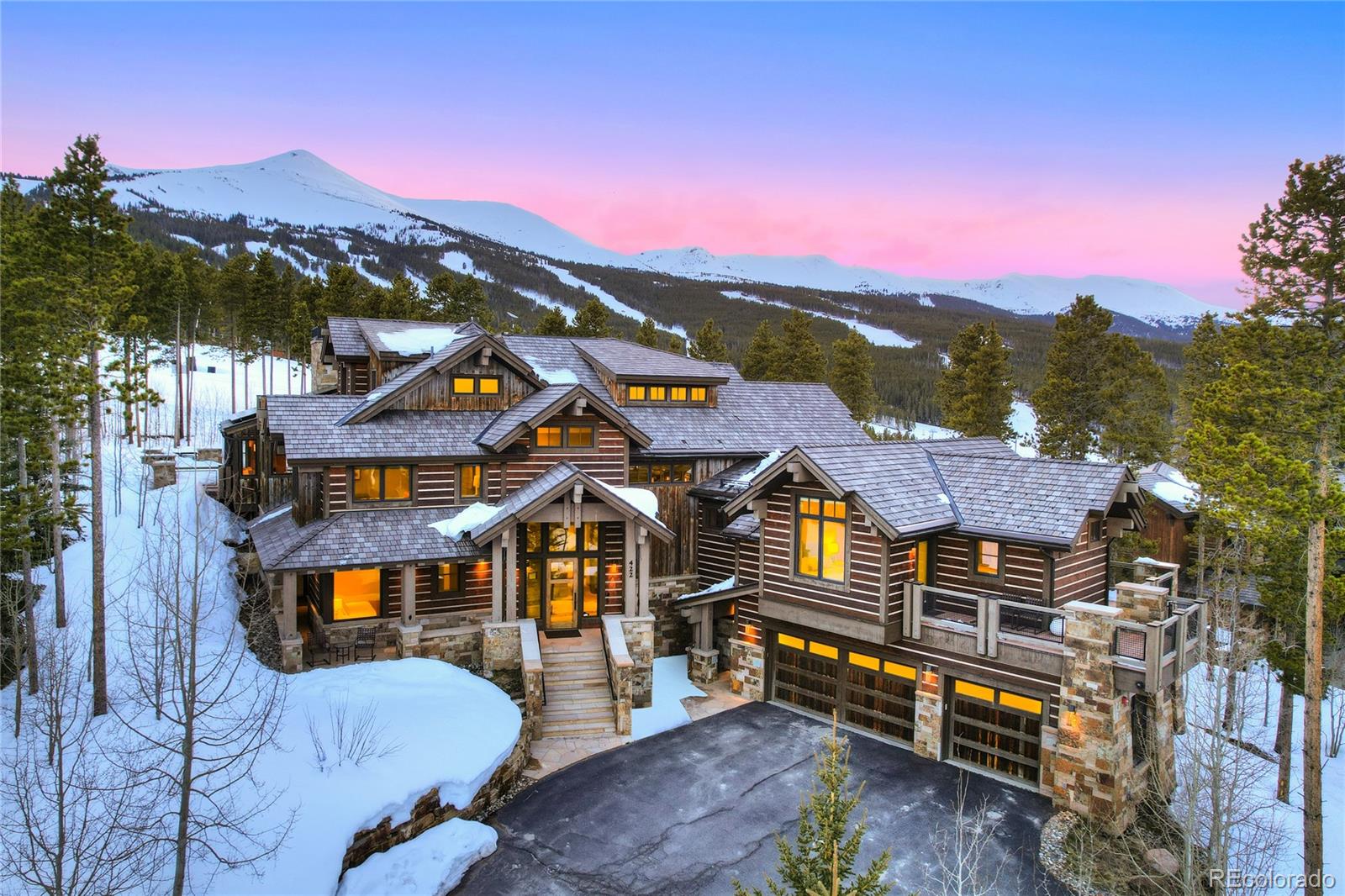 422  Timber Trail Road, breckenridge MLS: 7801777 Beds: 8 Baths: 9 Price: $21,000,000