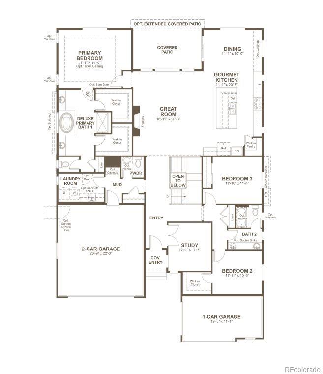 1645  Green Fern Point, castle rock  House Search MLS Picture