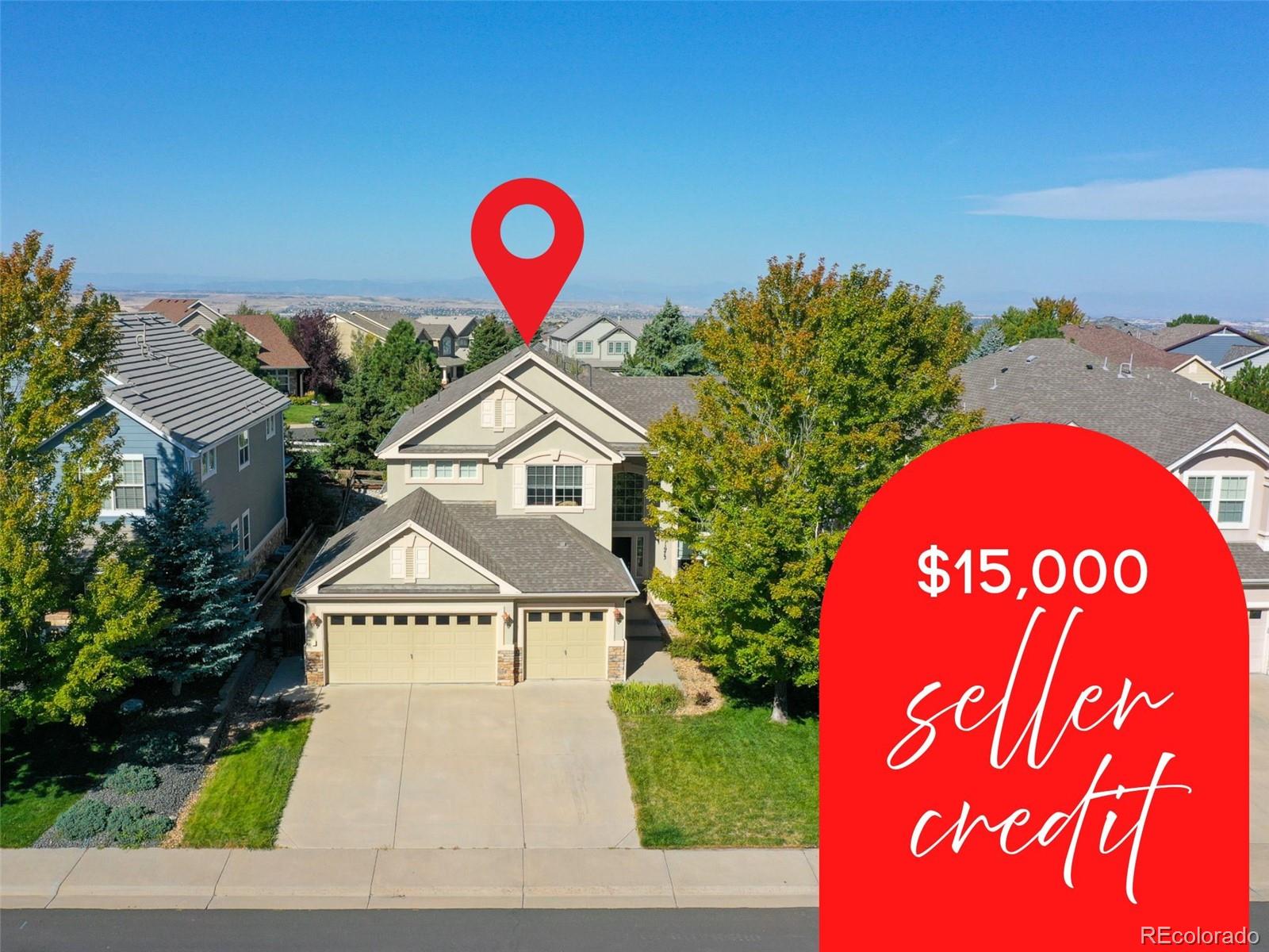 11973  Song Bird Hills Street, parker MLS: 8171226 Beds: 5 Baths: 3 Price: $689,000