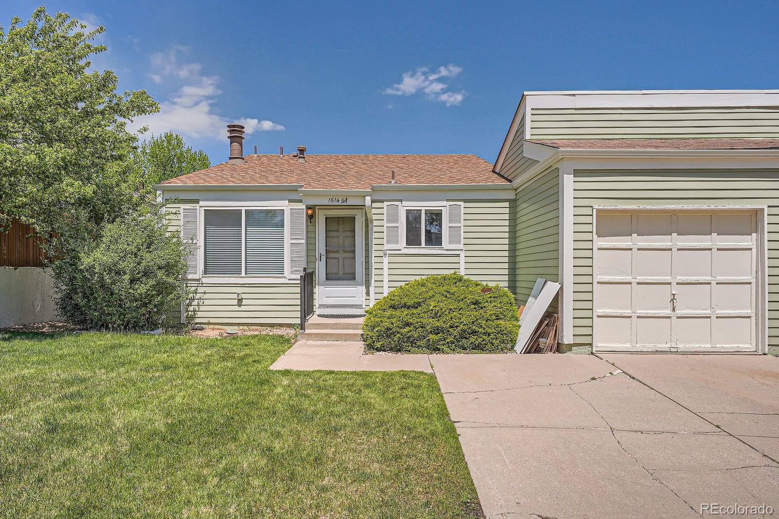 16149 E Rice Place A, Aurora  MLS: 3854462 Beds: 2 Baths: 1 Price: $319,000