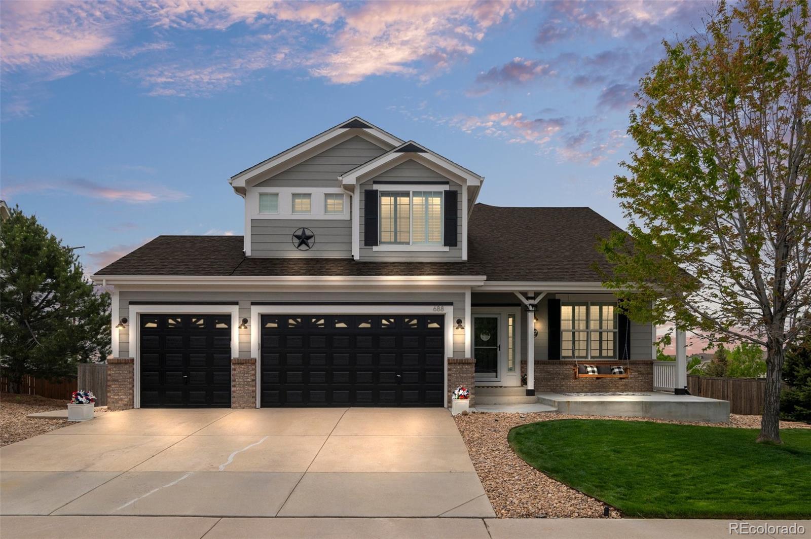 688  Cinnabar Lane, castle rock MLS: 5891396 Beds: 5 Baths: 5 Price: $900,000