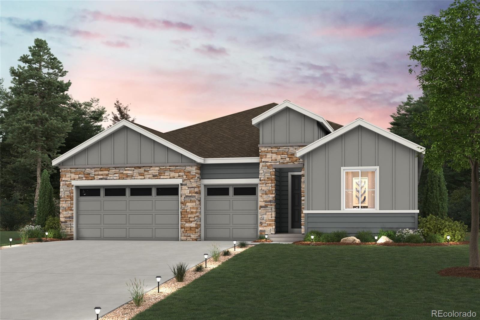 10730  Hanging Lake Place, parker MLS: 6963777 Beds: 4 Baths: 3 Price: $1,014,820