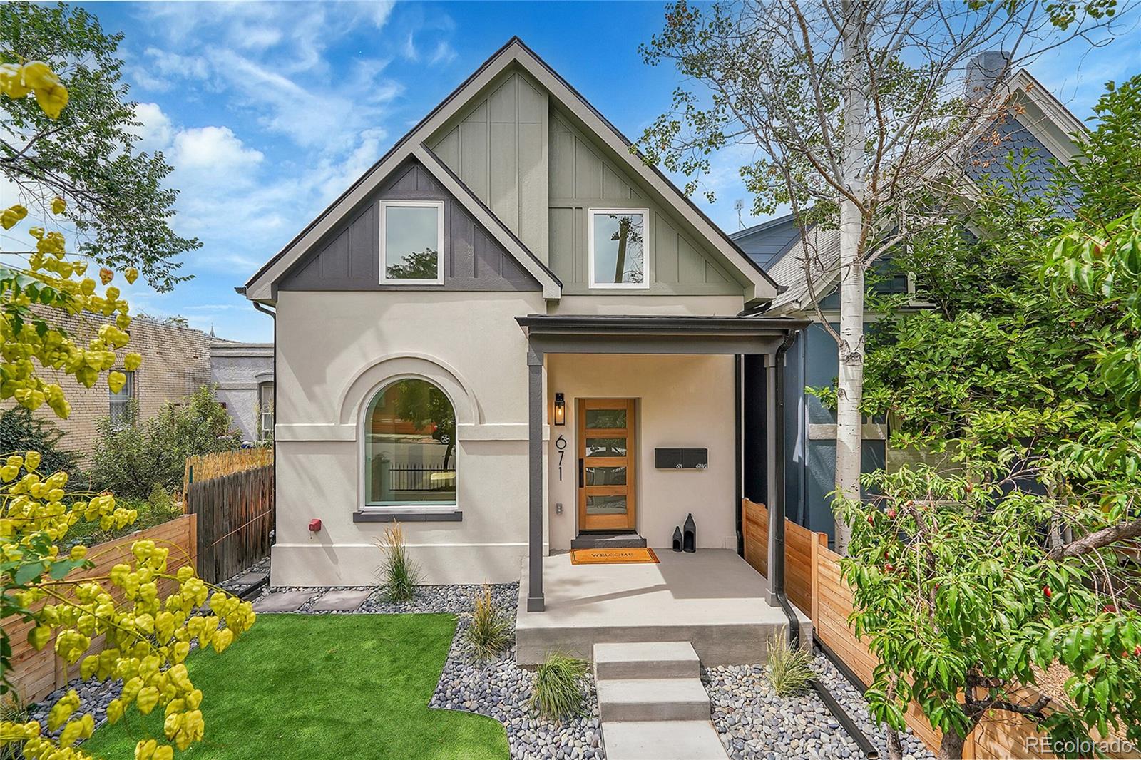 671  Elati Street, denver MLS: 7123200 Beds: 2 Baths: 3 Price: $1,100,000
