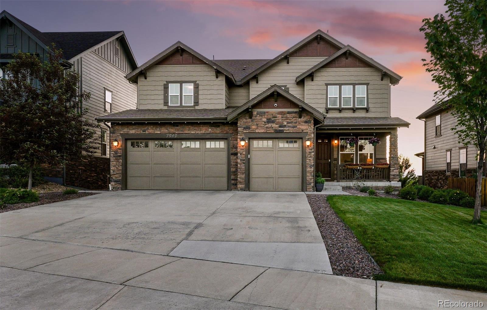 7949 S Elk Way, aurora MLS: 7669788 Beds: 6 Baths: 5 Price: $995,000