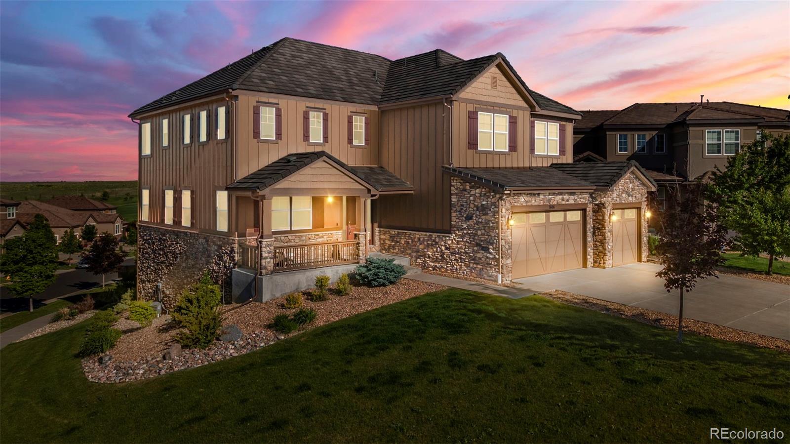7606 S Valleyhead Court, aurora MLS: 1509816 Beds: 5 Baths: 4 Price: $935,000
