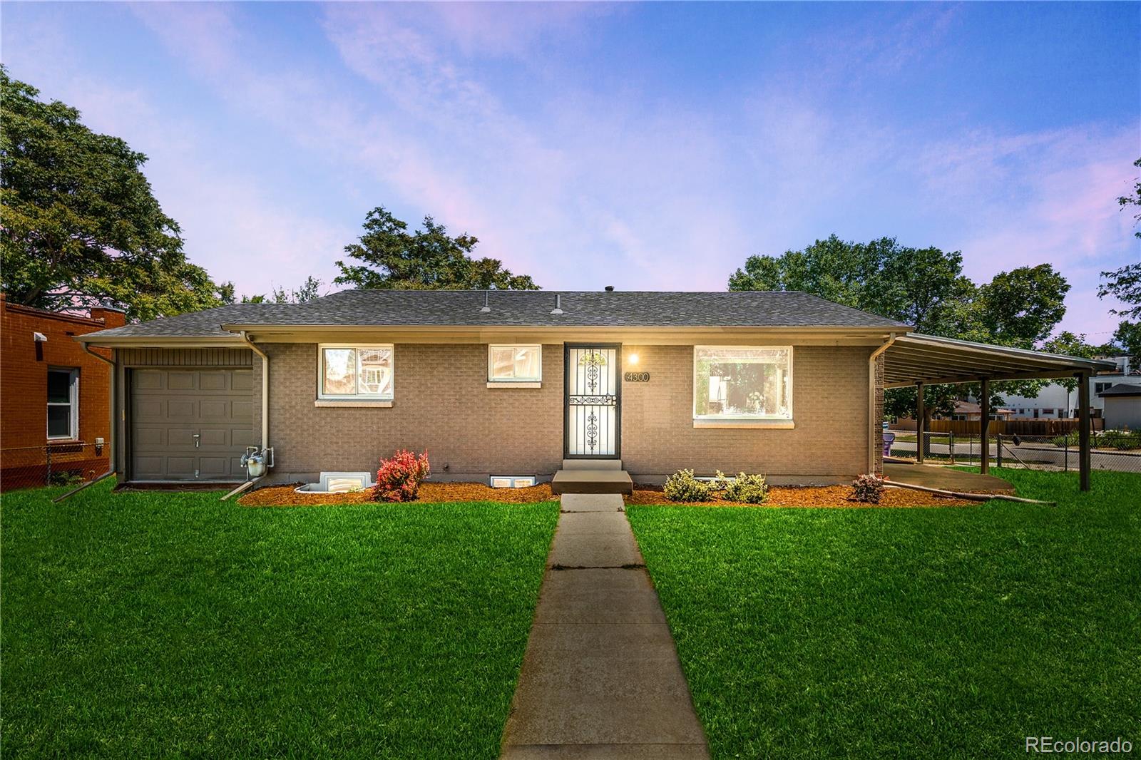 4300  Osage Street, denver MLS: 2487379 Beds: 4 Baths: 2 Price: $724,900