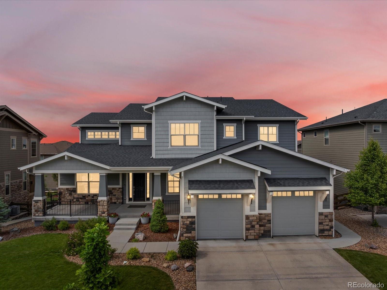 22263  Boundstone Street, parker MLS: 3694740 Beds: 4 Baths: 4 Price: $1,100,000