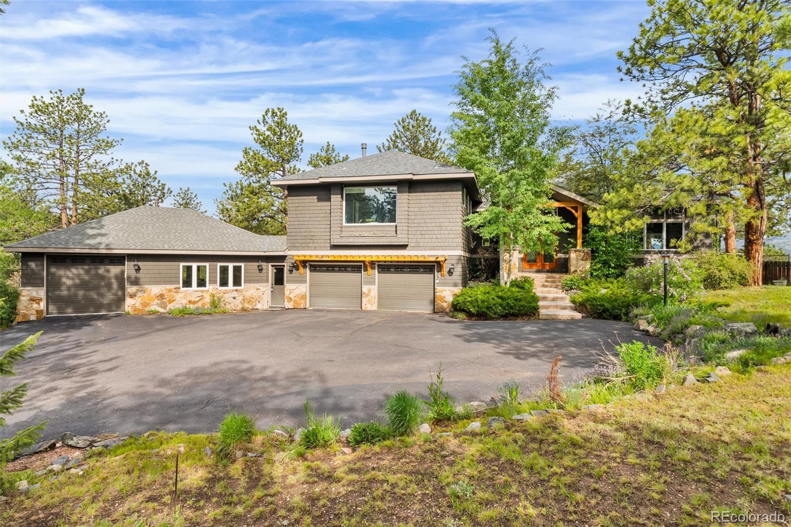 166 S Rainbow Trail, evergreen MLS: 2413246 Beds: 5 Baths: 5 Price: $2,150,000