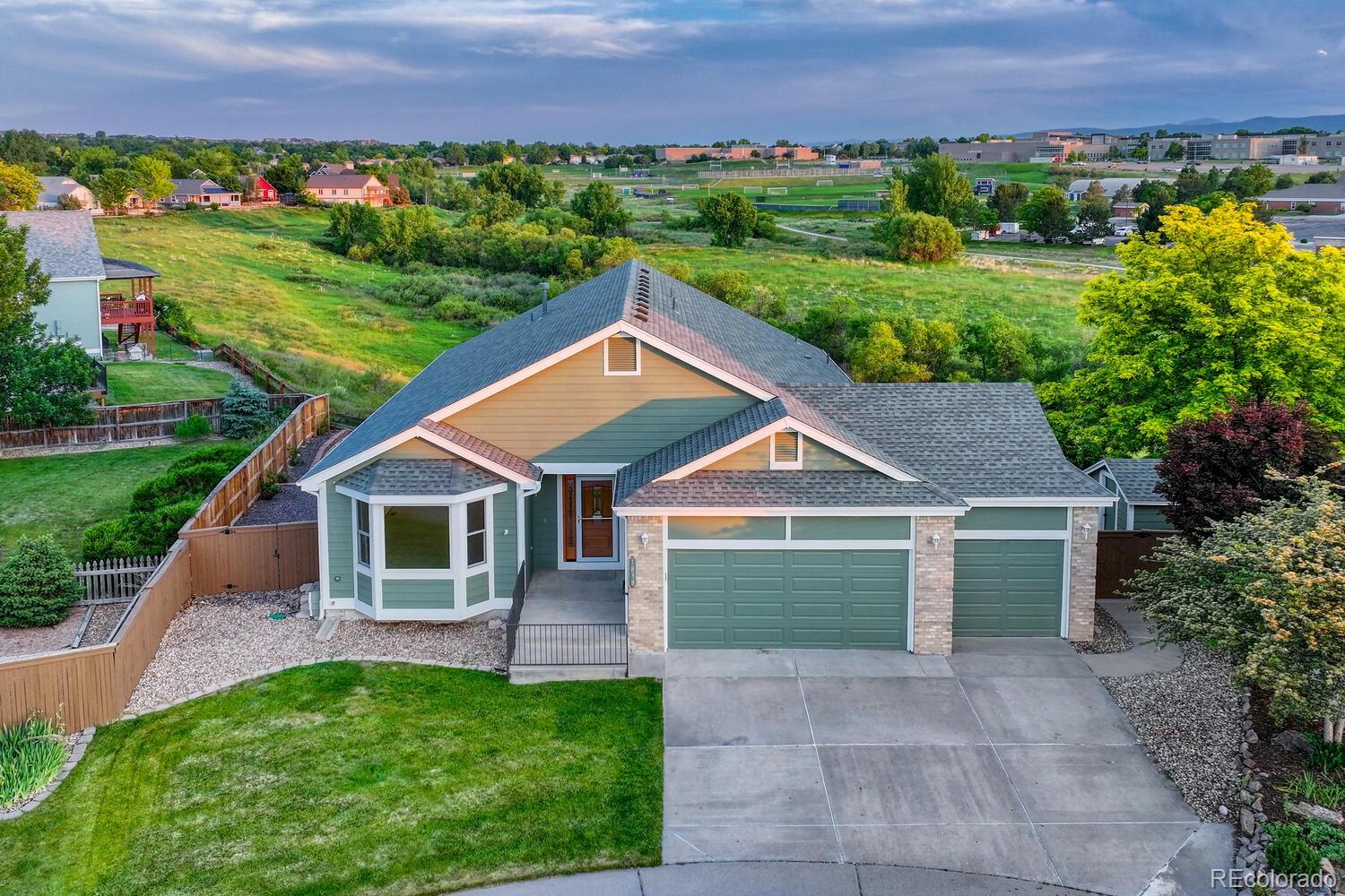 1838  Mountain Daisy Court, highlands ranch MLS: 8614611 Beds: 5 Baths: 3 Price: $850,000