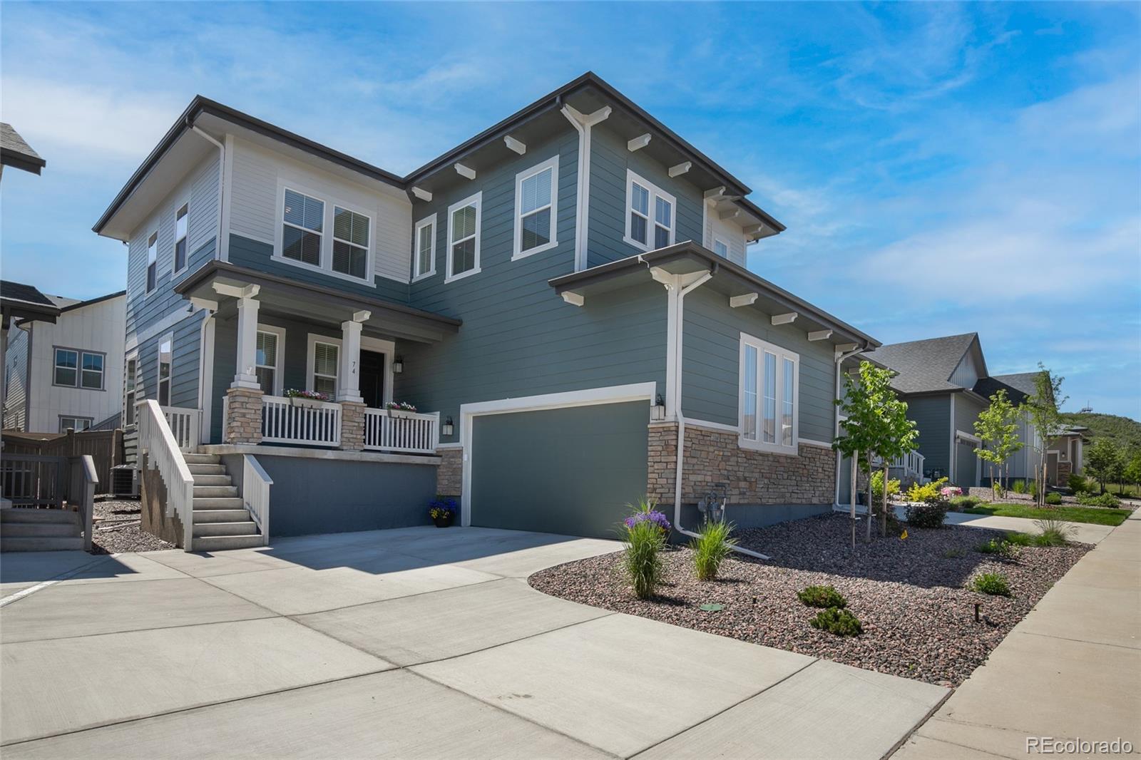 74  Lullaby Lane, castle rock MLS: 6675931 Beds: 3 Baths: 3 Price: $595,000