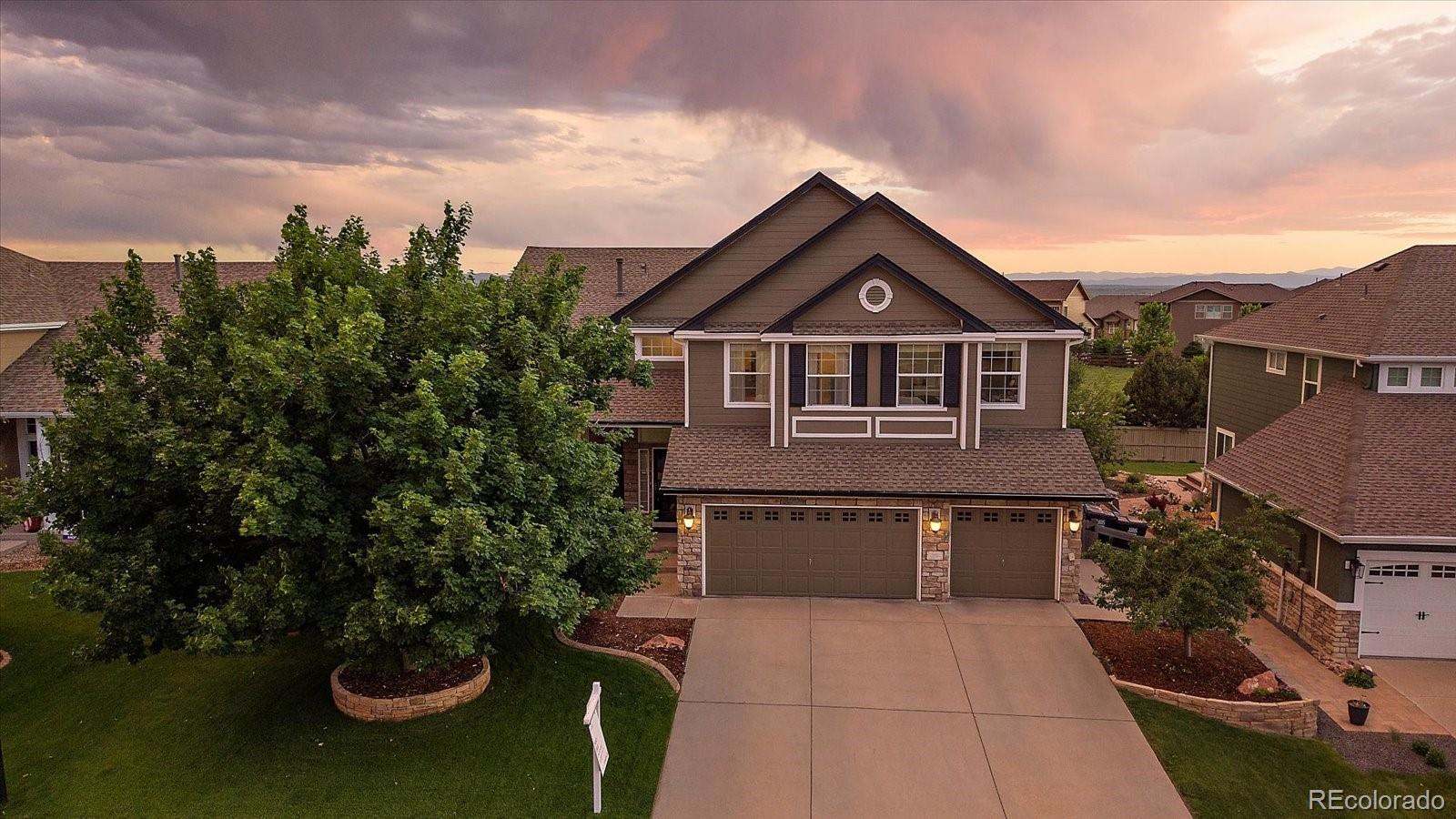 11691  Riverdale Drive, parker MLS: 7627421 Beds: 4 Baths: 4 Price: $910,000