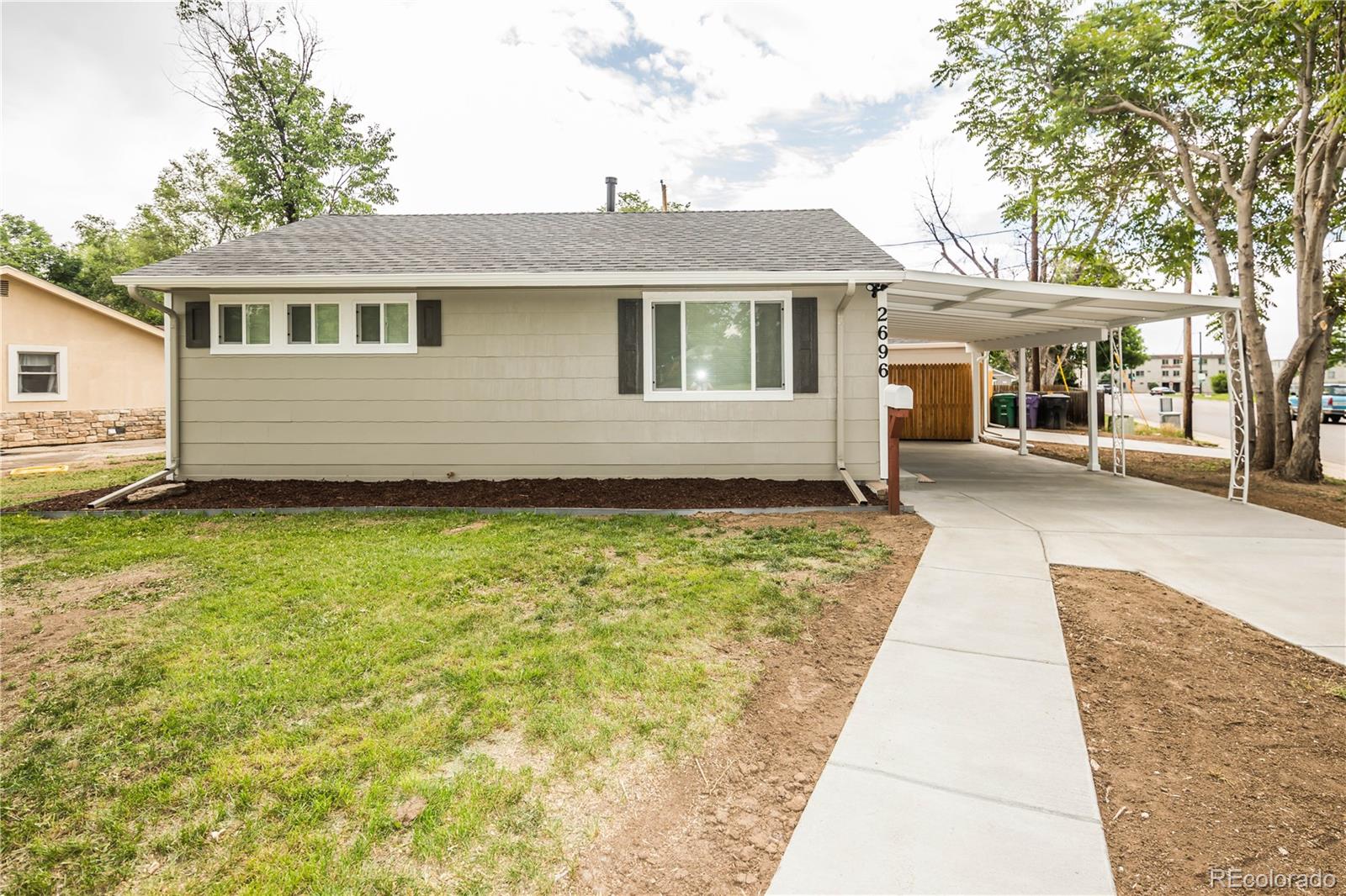 2696 S Grove Street, denver MLS: 2655296 Beds: 2 Baths: 1 Price: $374,973