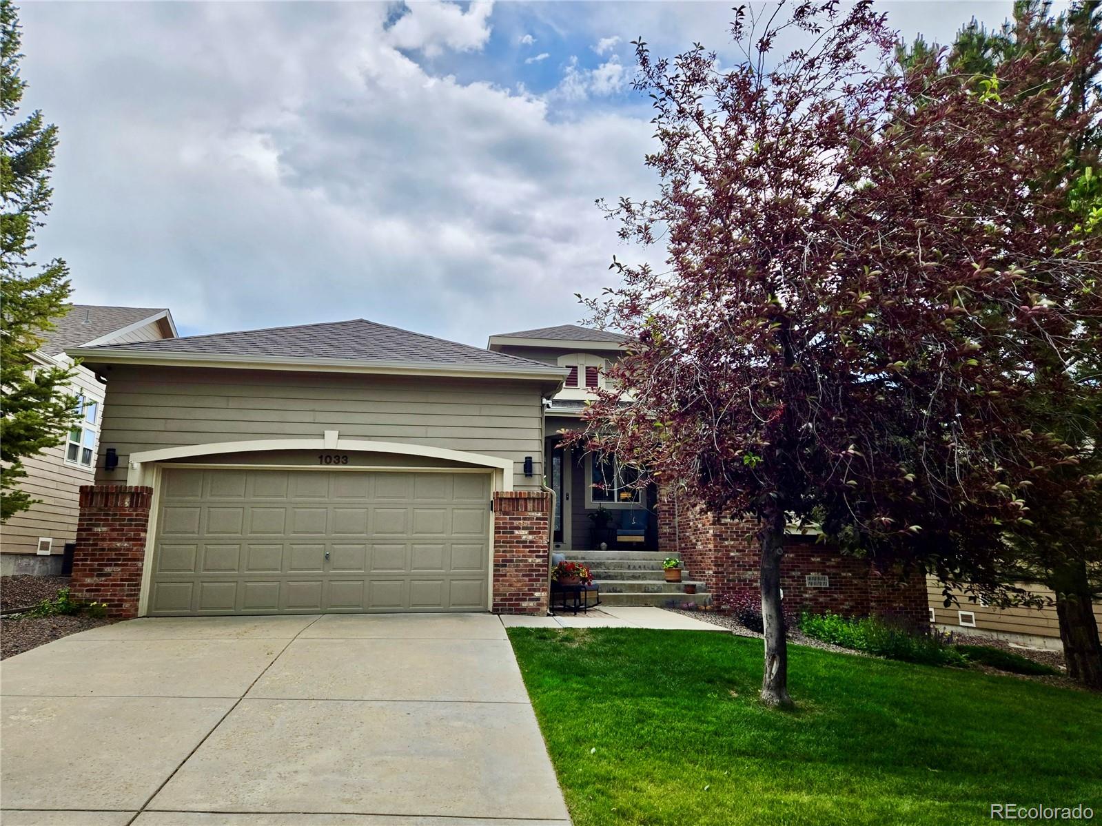1033  Bramblewood Drive, castle pines MLS: 4923414 Beds: 2 Baths: 2 Price: $658,000