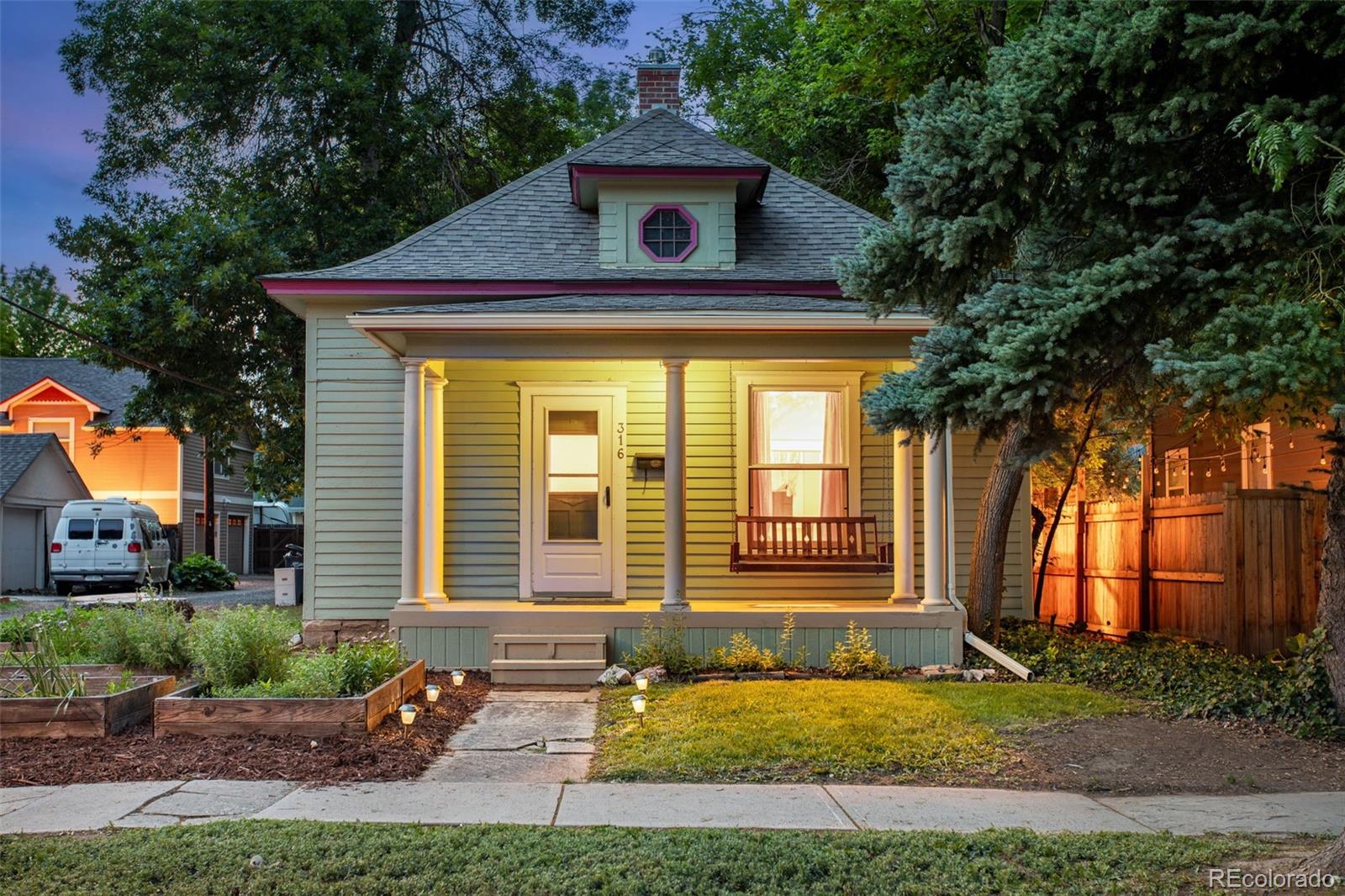 316 E Plum Street, fort collins MLS: 9443562 Beds: 2 Baths: 1 Price: $475,000