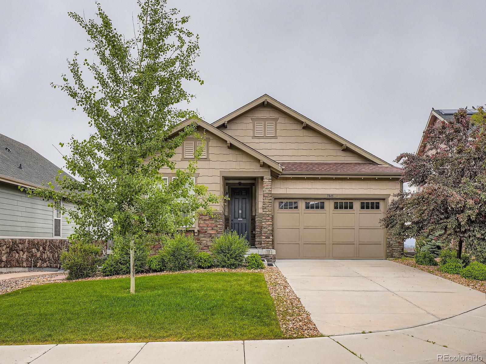 7845 S Flat Rock Way, aurora MLS: 6915859 Beds: 3 Baths: 3 Price: $695,000