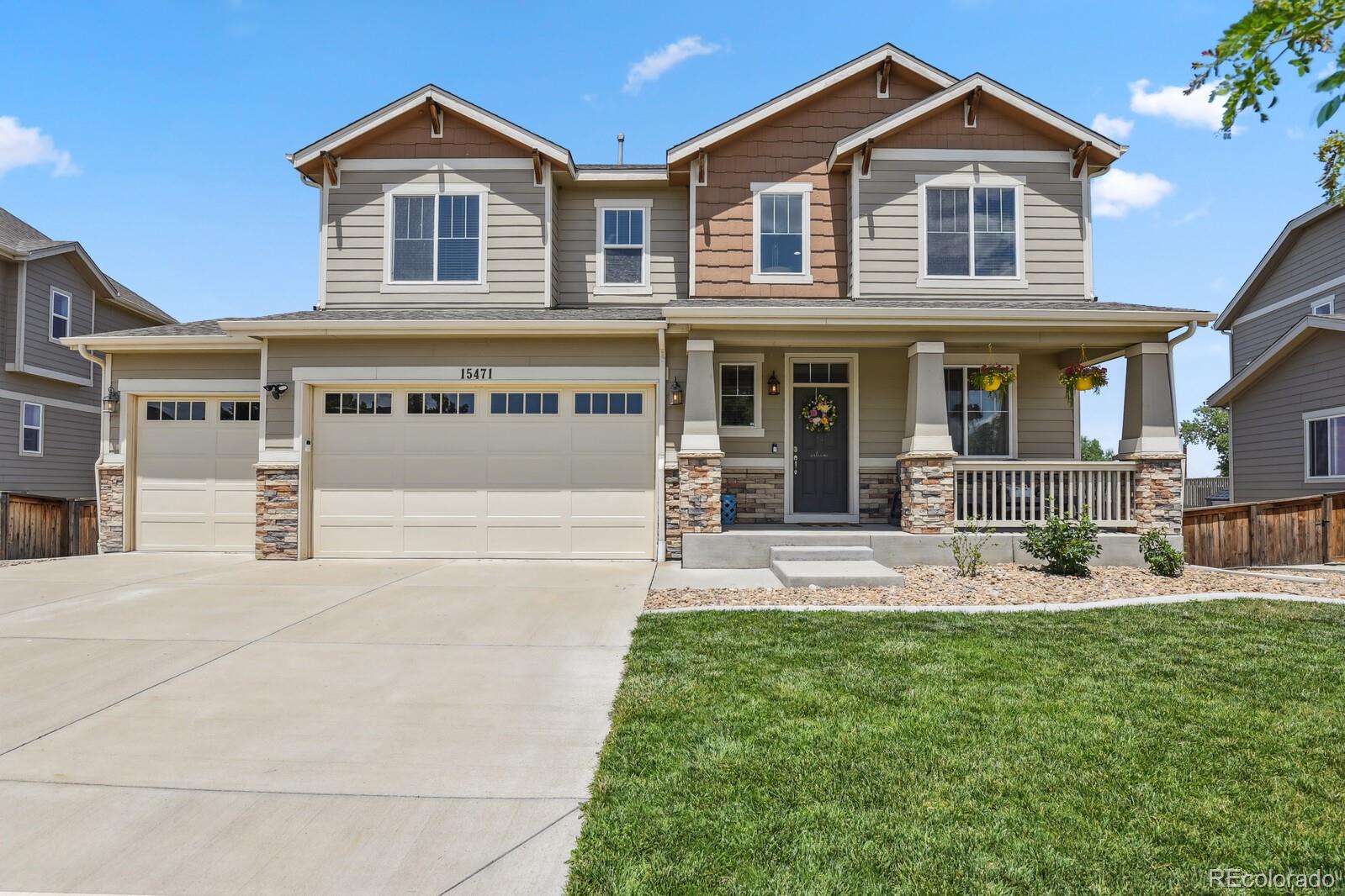 15471  Village Circle, commerce city MLS: 1640713 Beds: 5 Baths: 4 Price: $669,000