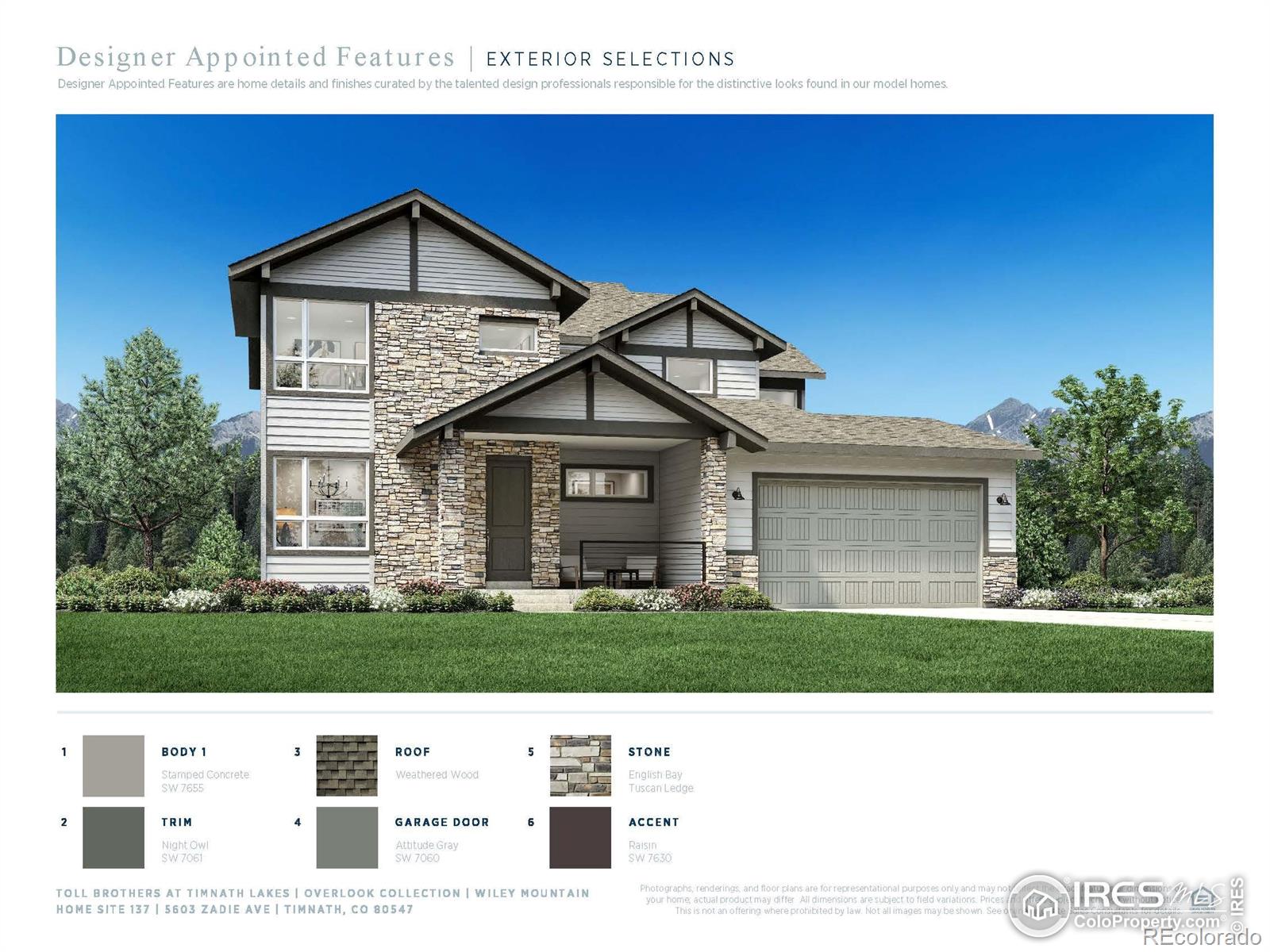 5603  Zadie Avenue, timnath  House Search MLS Picture