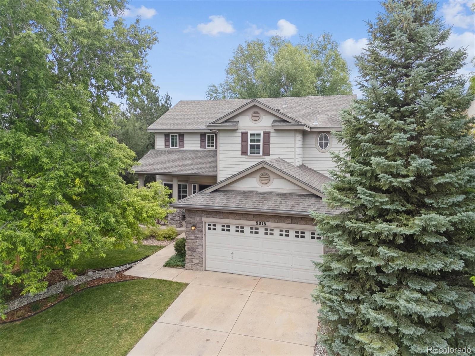 9816 S Holland Street, littleton MLS: 2530017 Beds: 3 Baths: 4 Price: $825,000
