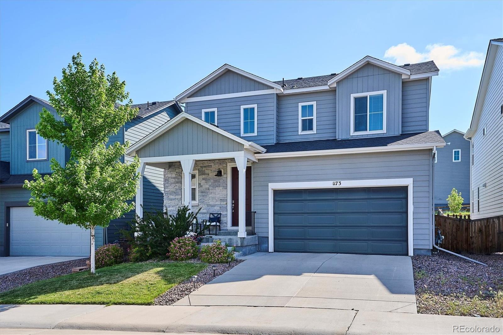 1173  Basalt Ridge Loop, castle rock MLS: 3362058 Beds: 3 Baths: 3 Price: $649,900