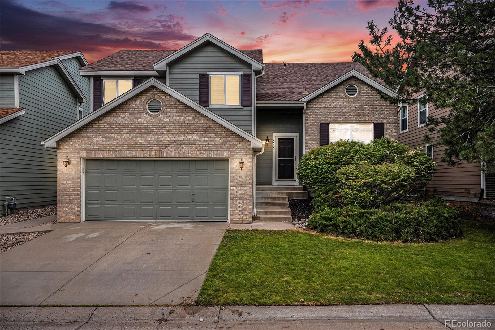 359  Wessex Circle, highlands ranch MLS: 8961714 Beds: 3 Baths: 3 Price: $650,000