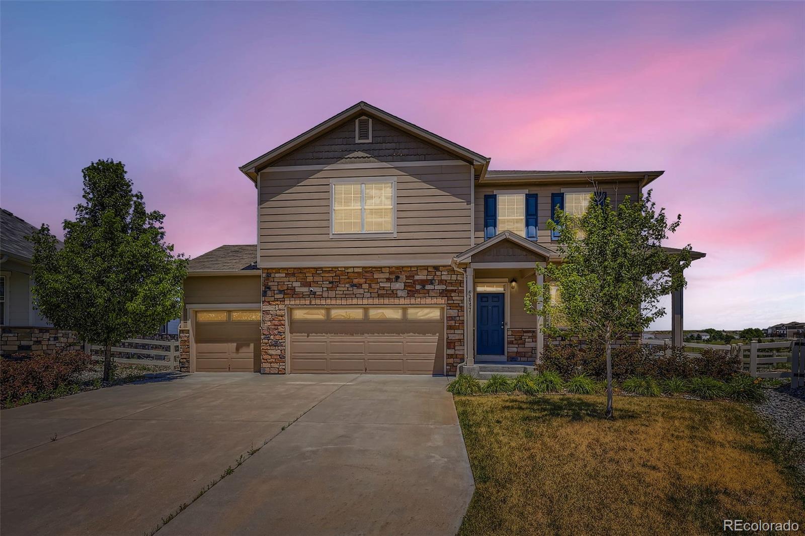 5841  Echo Park Circle, castle rock MLS: 7530919 Beds: 4 Baths: 3 Price: $610,000