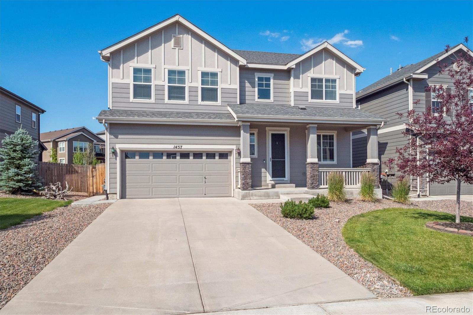 1457  Castle Creek Circle, castle rock MLS: 8205993 Beds: 4 Baths: 3 Price: $674,900