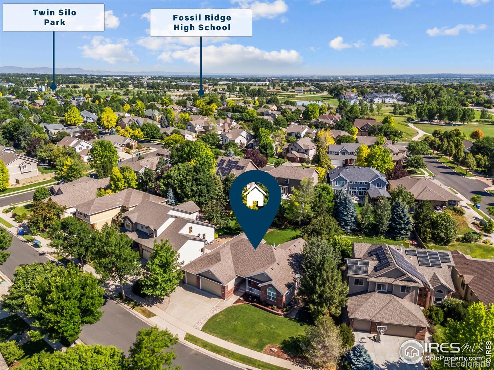 3520  Wild View Drive, fort collins MLS: 4567891038704 Beds: 5 Baths: 3 Price: $910,000