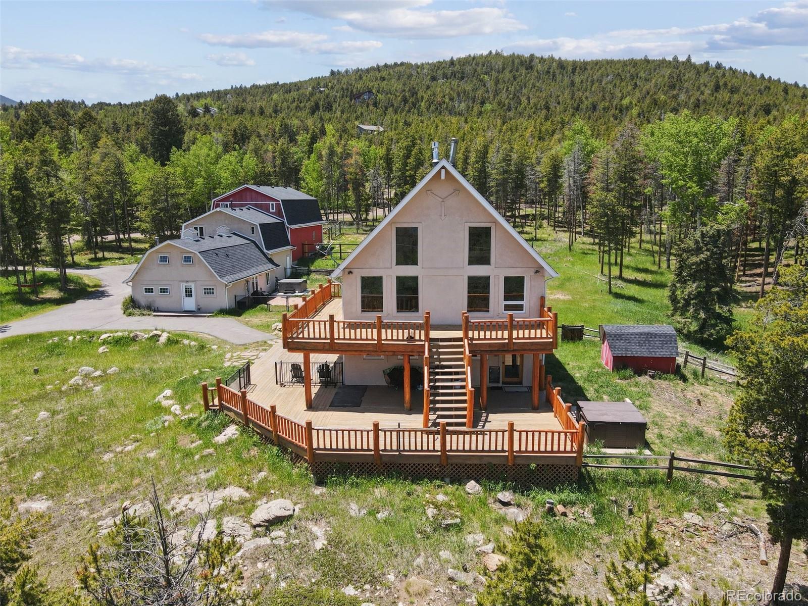 31551  Black Widow Drive, conifer MLS: 5438077 Beds: 5 Baths: 3 Price: $1,200,000
