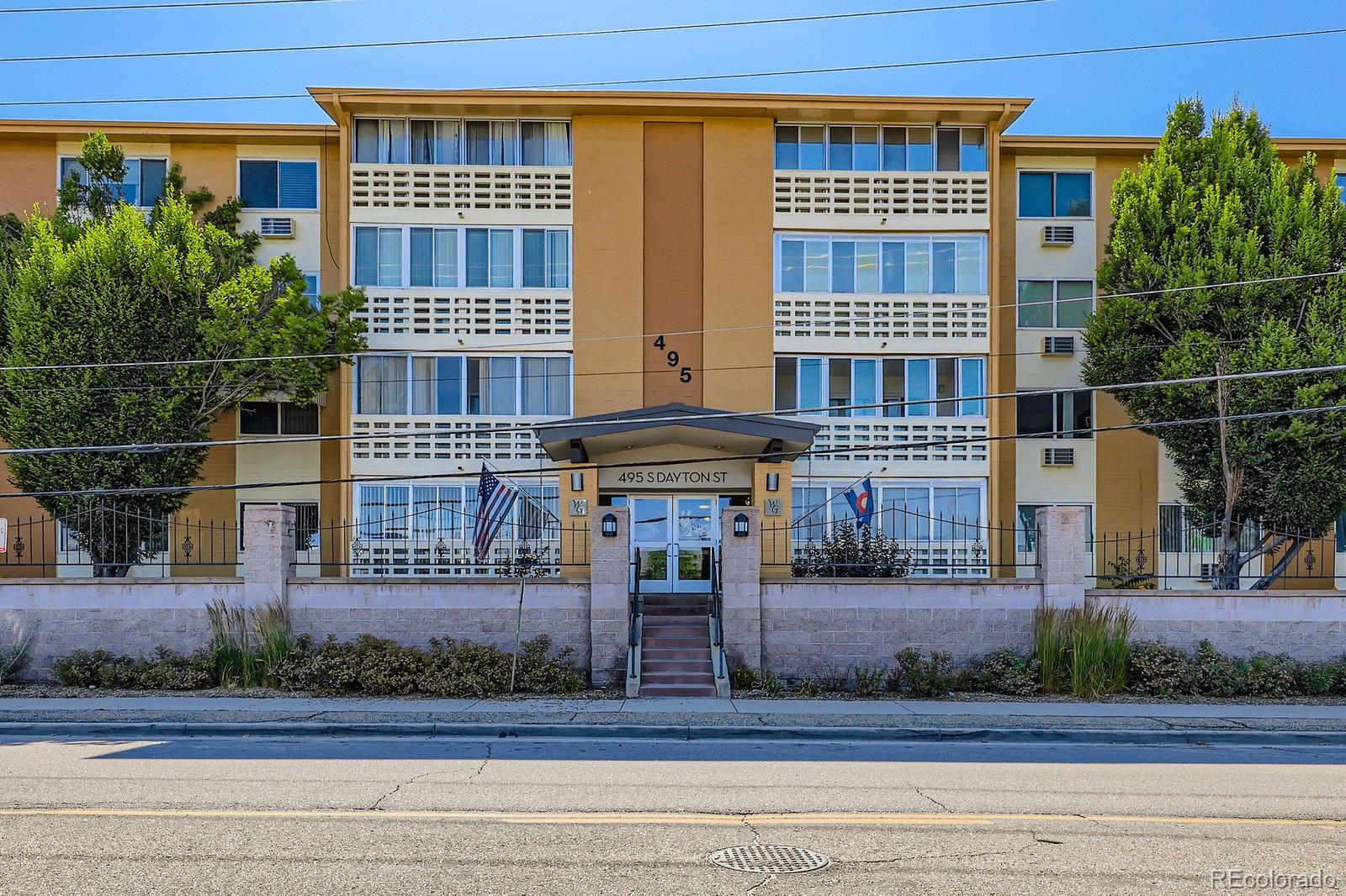 495 S Dayton Street 1C, Denver  MLS: 5443362 Beds: 2 Baths: 1 Price: $210,000