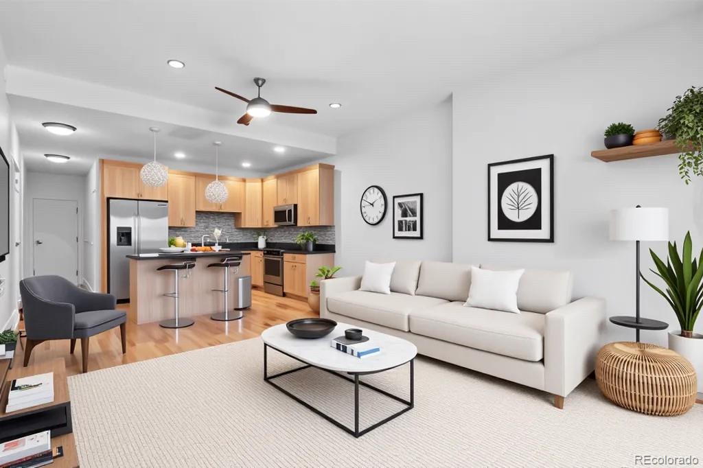 1950 N Logan Street 601, Denver  MLS: 6748606 Beds: 2 Baths: 2 Price: $435,000