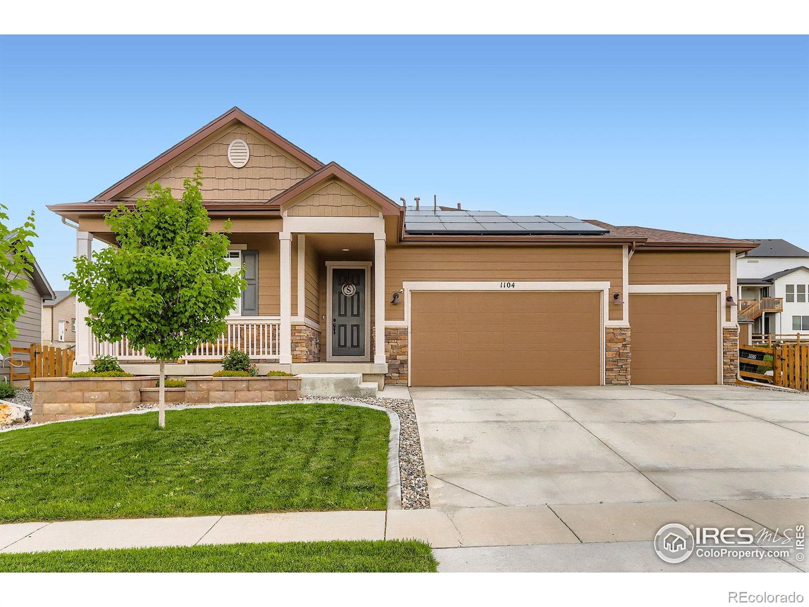 1104  Greenwood Drive, berthoud MLS: 4567891039405 Beds: 3 Baths: 2 Price: $593,000