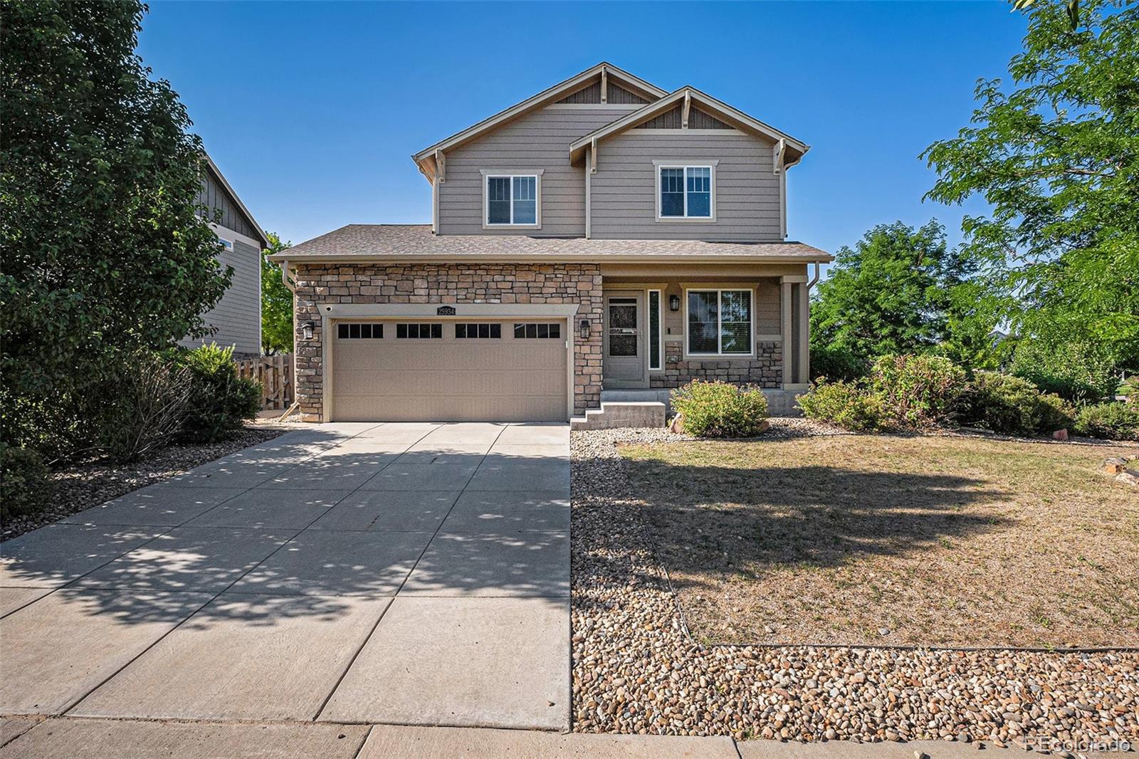 25934 E Maple Drive, aurora MLS: 3472704 Beds: 3 Baths: 3 Price: $443,941