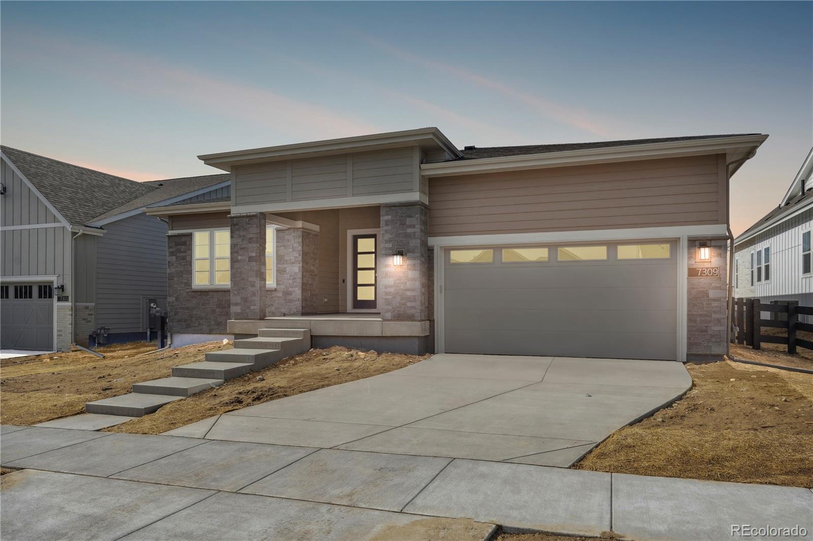 7309  Canyon Sky Trail, castle pines MLS: 2728334 Beds: 4 Baths: 4 Price: $1,199,240