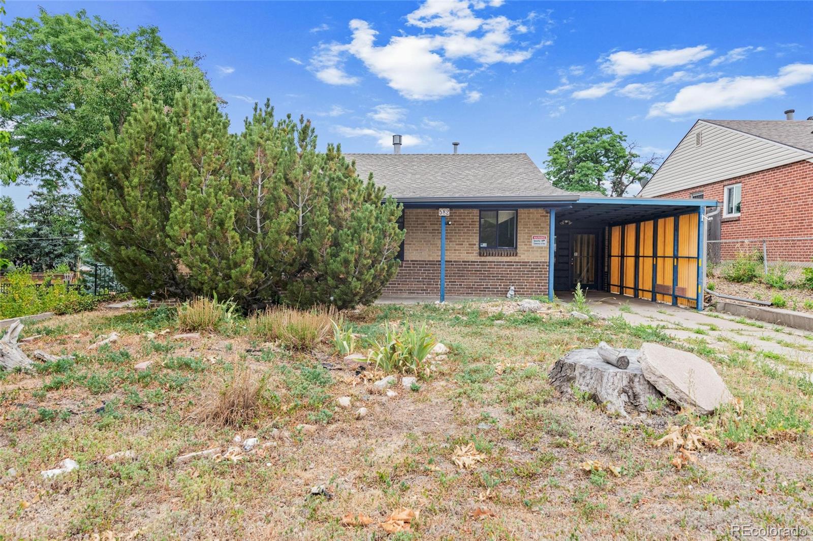 582 S Alcott Street, denver MLS: 6223317 Beds: 3 Baths: 1 Price: $315,000