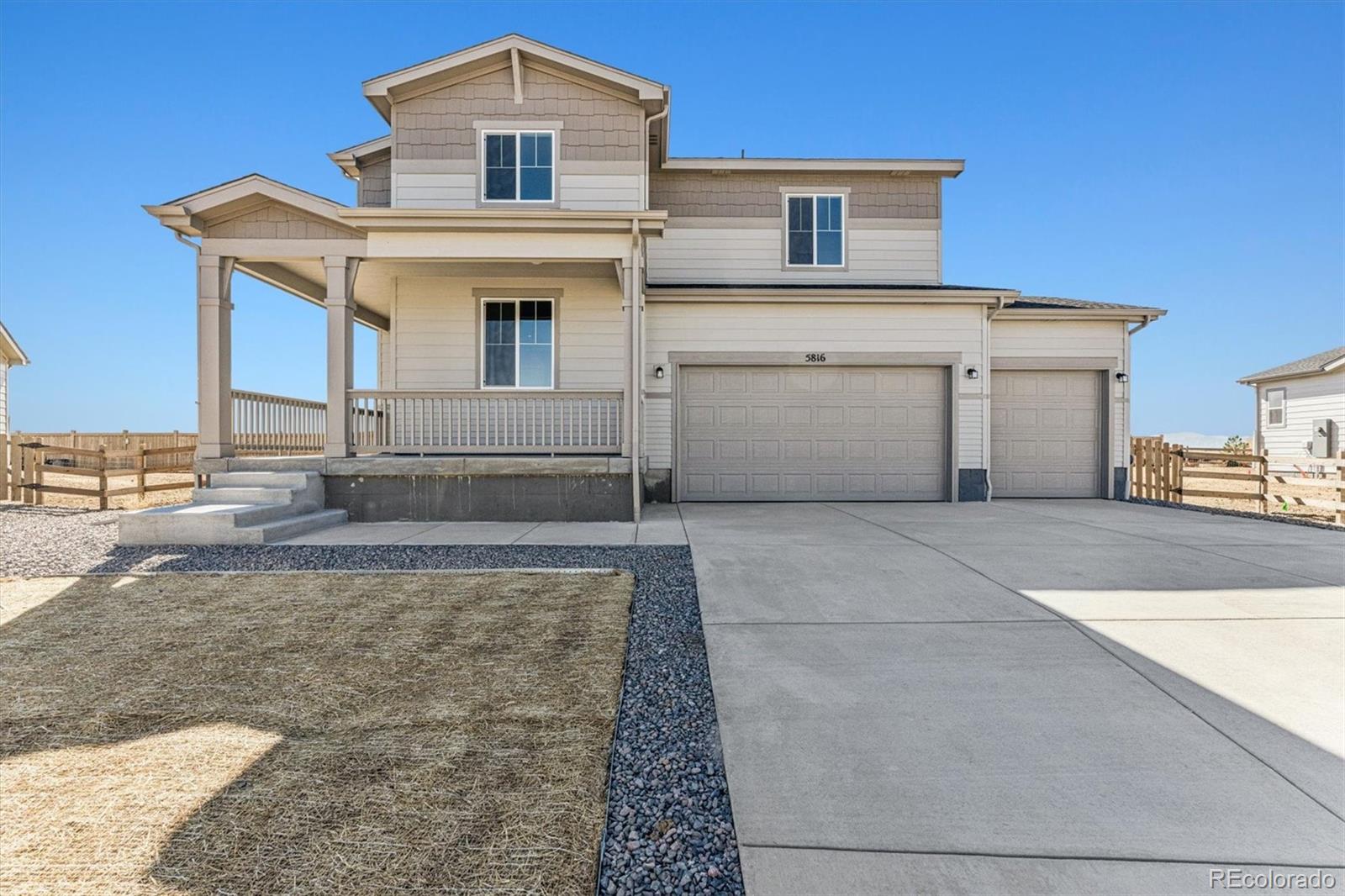 Red Barn Mead Home | MLS #: 35595895816  Farmstead Place, Mead Beds: 3 Baths: 3 Price: $624,900
