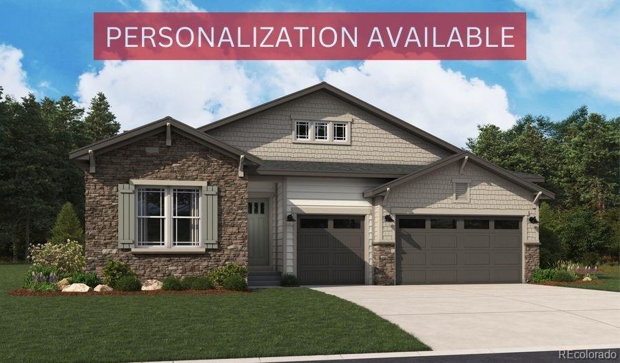 Looking Glass Parker Home | MLS #: 439917513862  Honey Hush Trail, Parker Beds: 4 Baths: 5 Price: $1,115,067