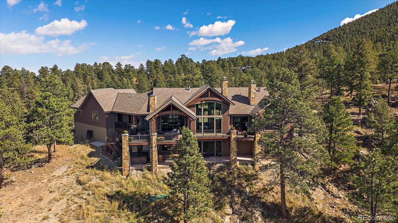  Evergreen Home | MLS #: 84484954331  Hilltop Road, Evergreen Beds: 4 Baths: 4 Price: $3,249,000
