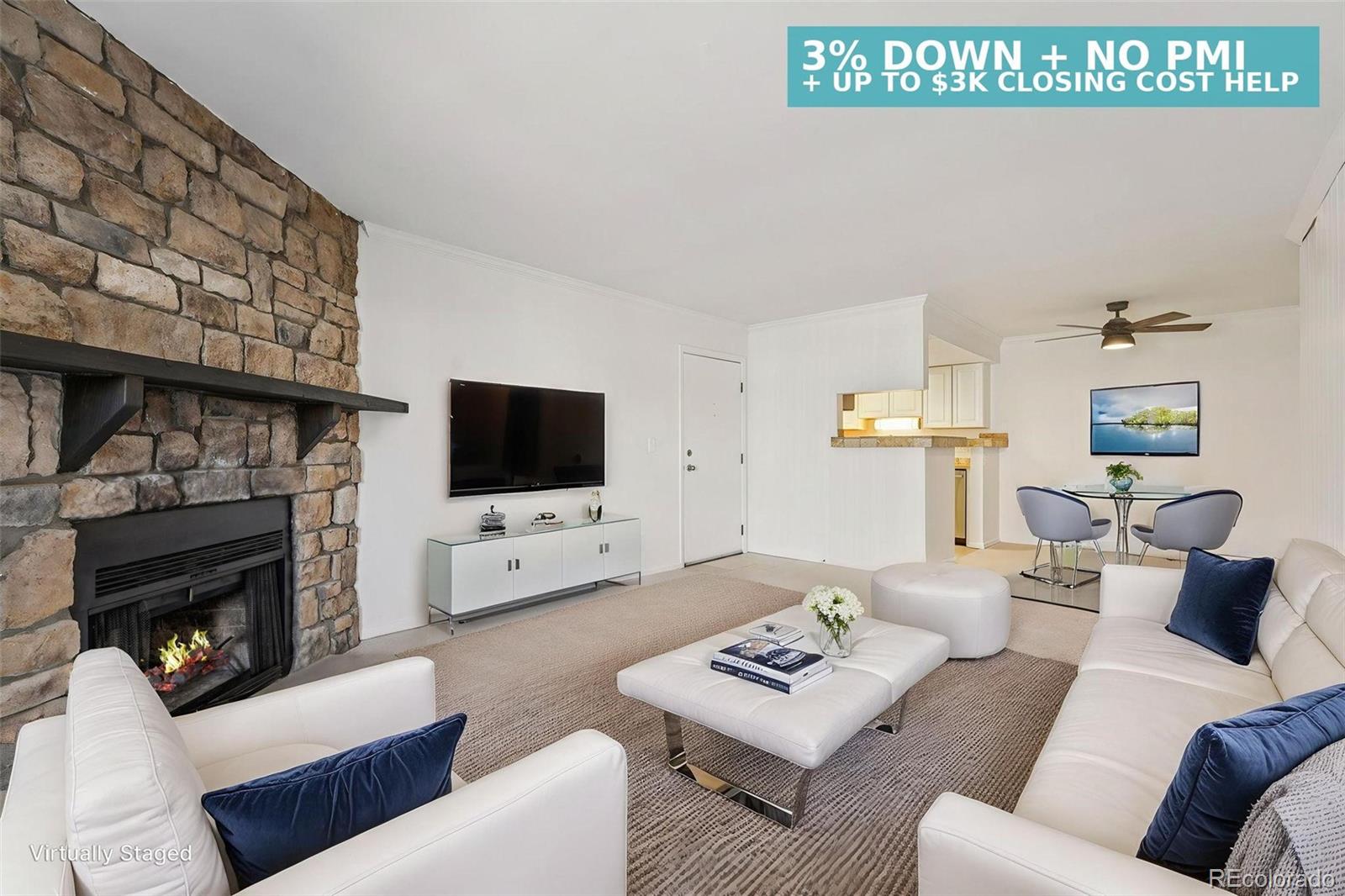 Woodside Denver Condo / Townhome | MLS #: 32866588335  Fairmount Drive 2-103, Denver Beds: 2 Baths: 2 Price: $234,900