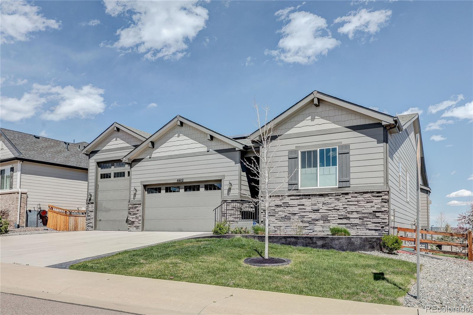 6602  Mentha Drive, castle rock&nbsp; House Search MLS Picture