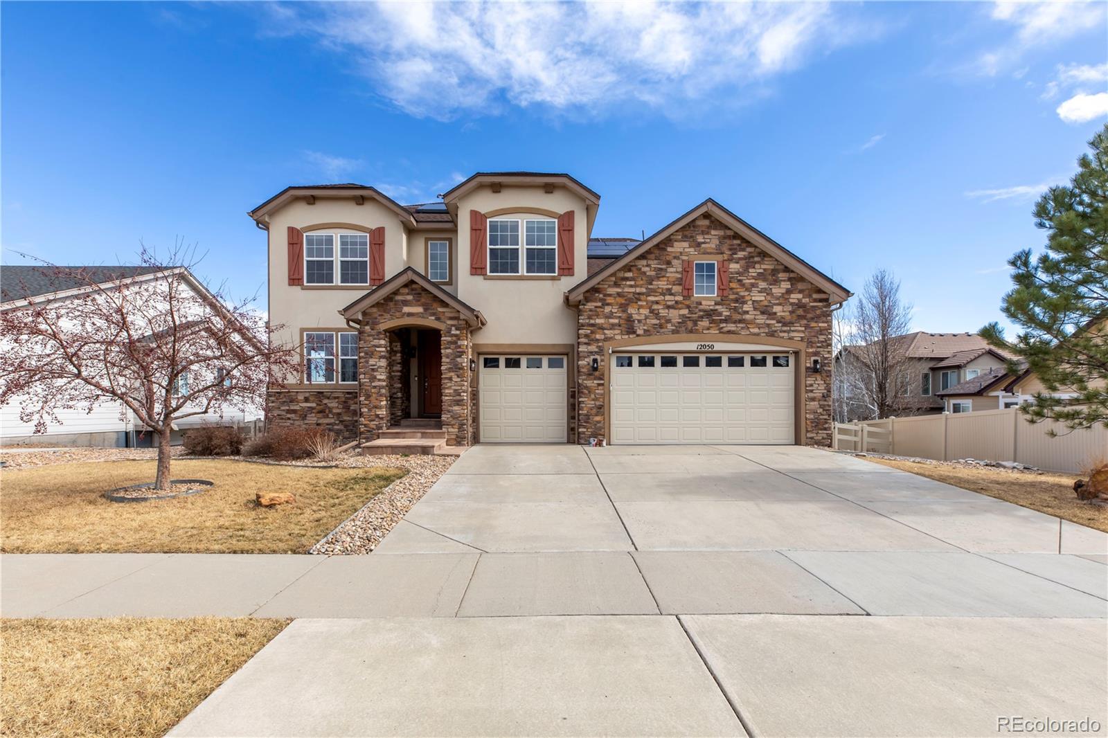 Horseshoe Ridge Parker Home | MLS #: 548950212050  Blakeford Street, Parker Beds: 5 Baths: 5 Price: $840,000