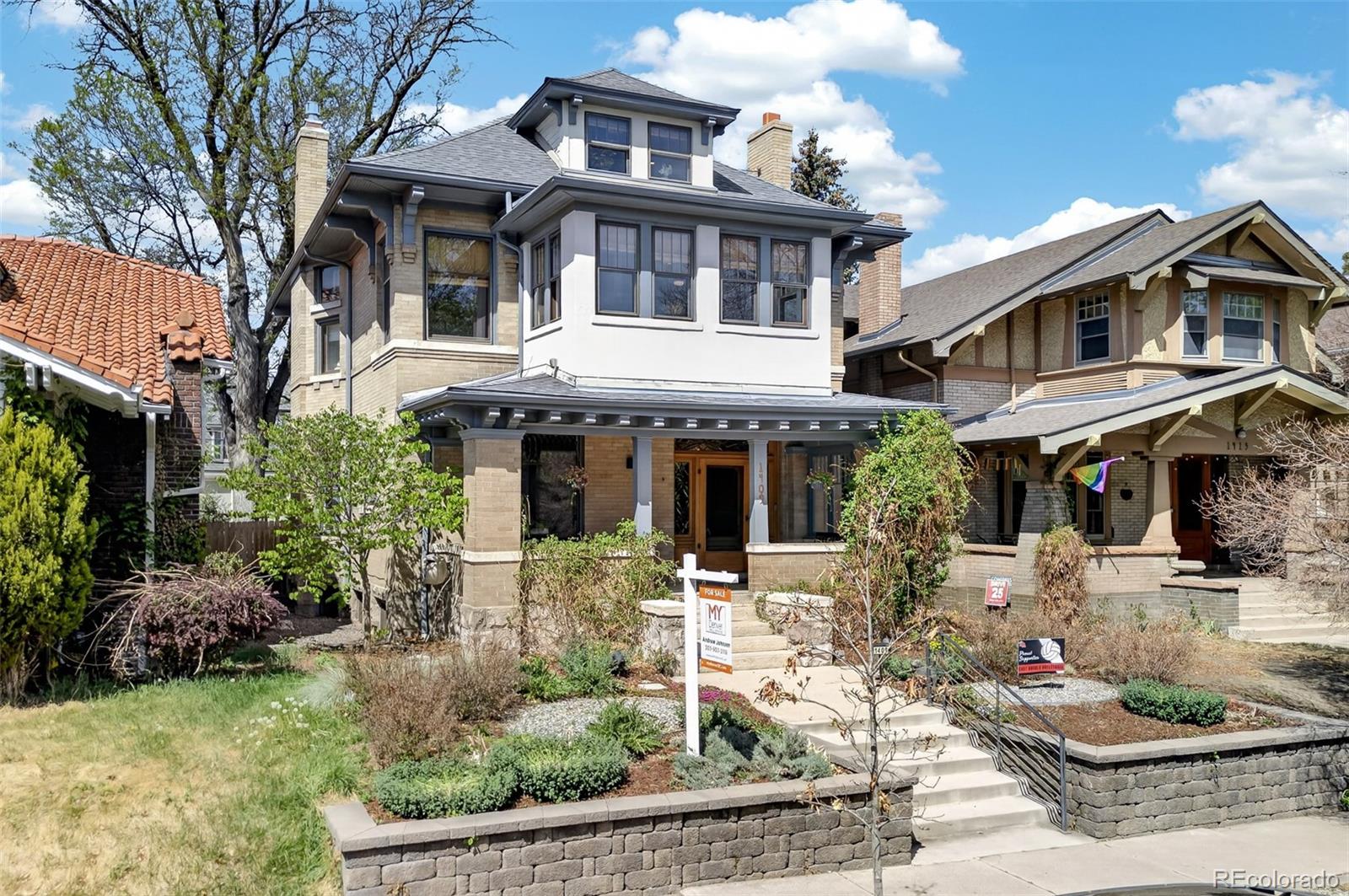 Congress Park Denver Home | MLS #: 47971051409  Columbine Street, Denver Beds: 4 Baths: 4 Price: $1,875,000