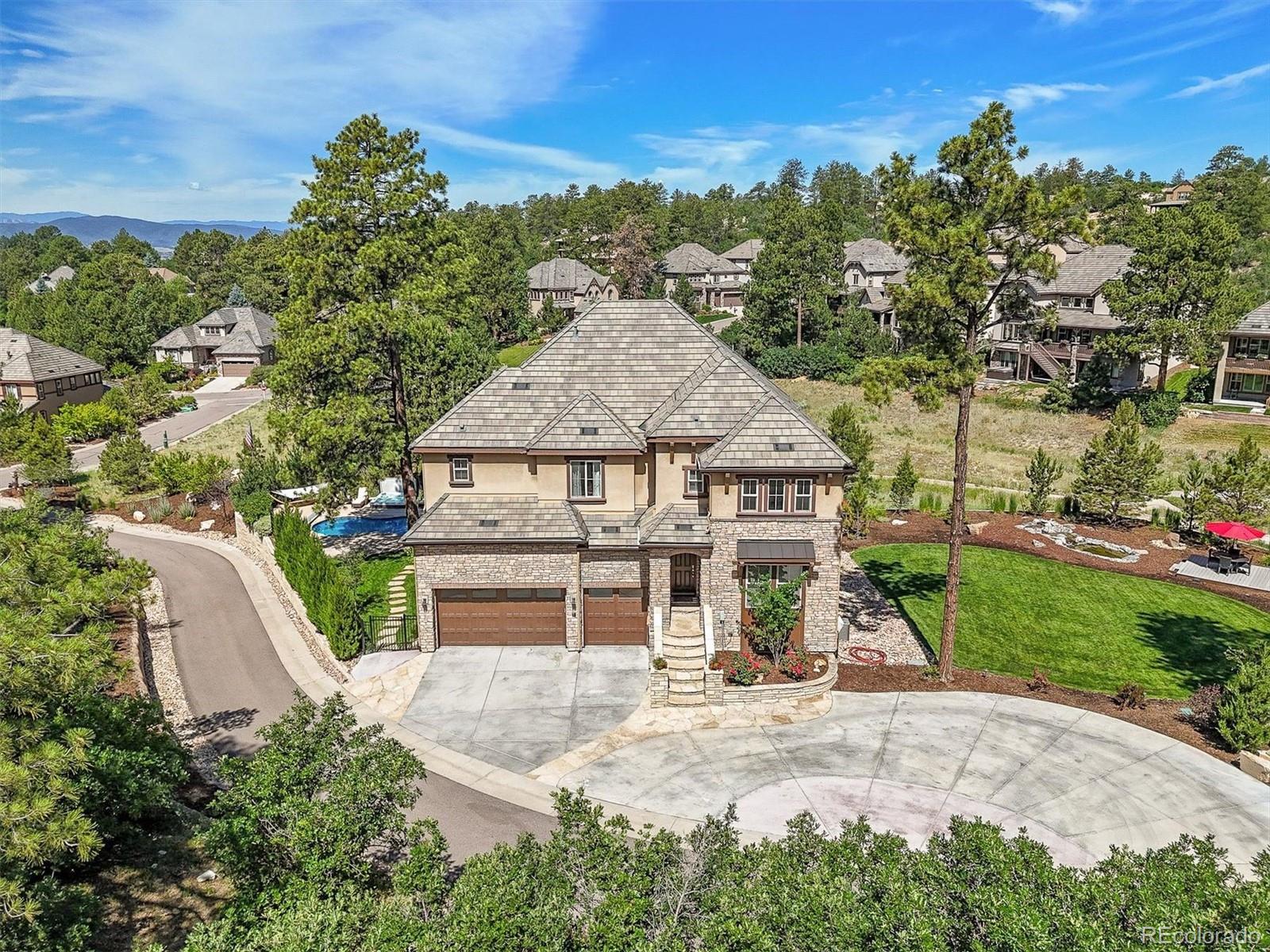 Castle Pines Village Castle Rock Home | MLS #: 72829286881  Northstar Court, Castle Rock Beds: 7 Baths: 8 Price: $1,750,000