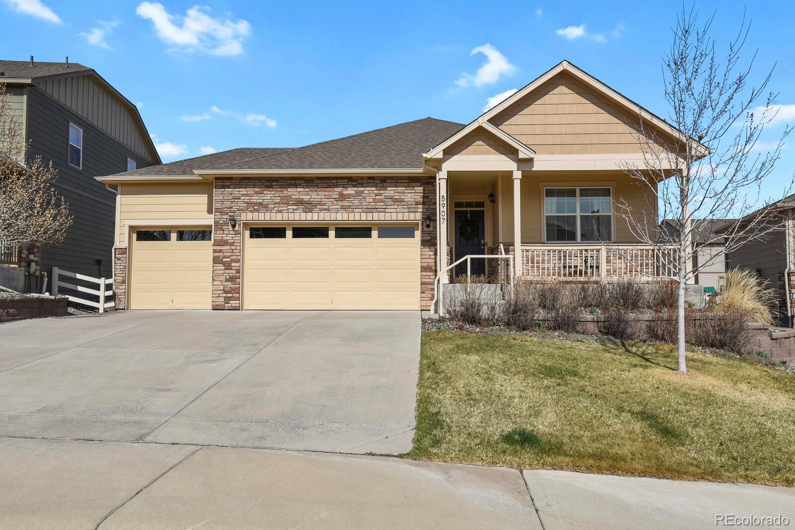 Crystal Valley Ranch Castle Rock Home | MLS #: 19804325907  Point Rider Circle, Castle Rock Beds: 4 Baths: 2 Price: $609,000