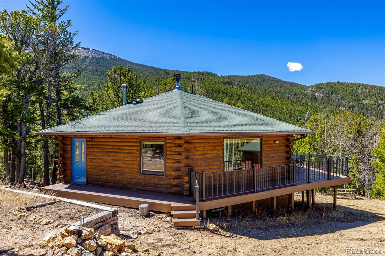 Blue Valley Acres Idaho Springs Home | MLS #: 7430931260  Pine Drive, Idaho Springs Beds: 4 Baths: 2 Price: $685,000