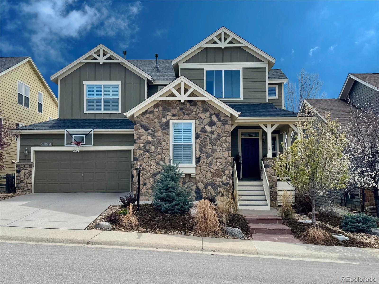 The Meadows Castle Rock Home | MLS #: 35587552903  Dragonfly Court, Castle Rock Beds: 5 Baths: 4 Price: $805,000