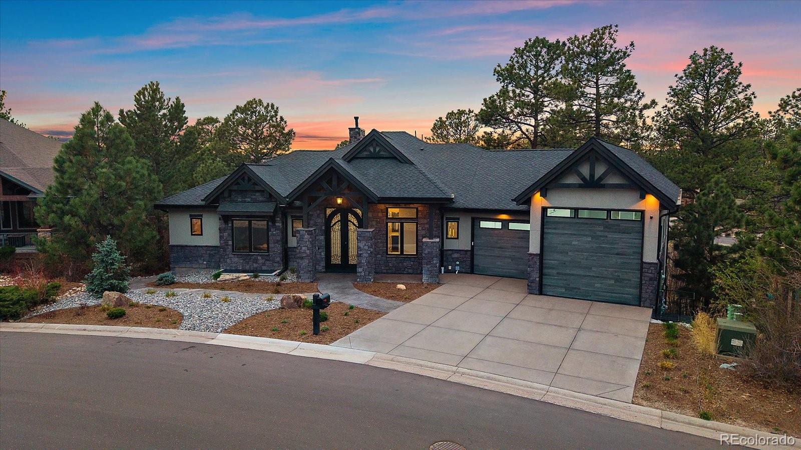Escavera Castle Rock Home | MLS #: 44833332554  Saddleback Drive, Castle Rock Beds: 4 Baths: 5 Price: $2,850,000