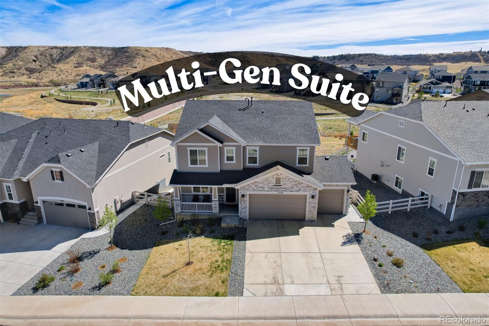 Crystal Valley Ranch Castle Rock Home | MLS #: 21334334568  Shady Path Lane, Castle Rock Beds: 5 Baths: 4 Price: $875,000