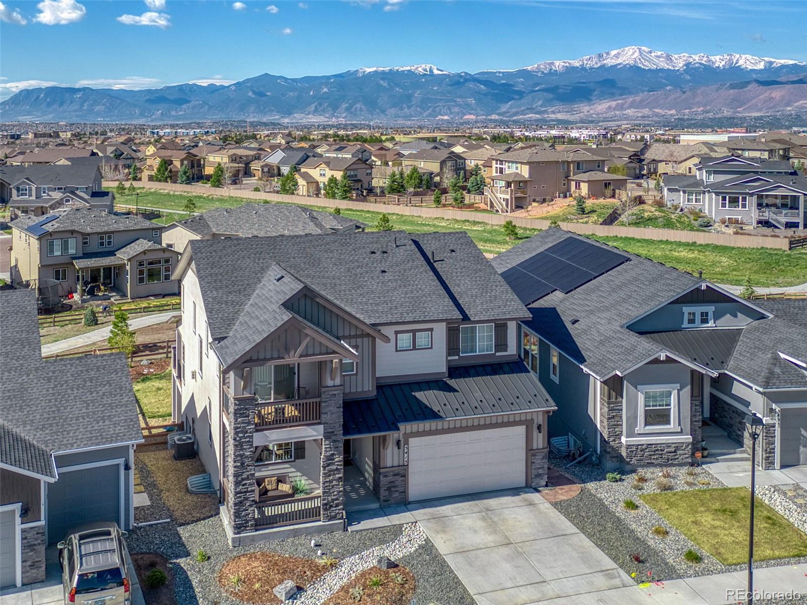 Wolf Ranch Colorado Springs Home | MLS #: 37887715415  Gansevoort Drive, Colorado Springs Beds: 5 Baths: 4 Price: $830,000